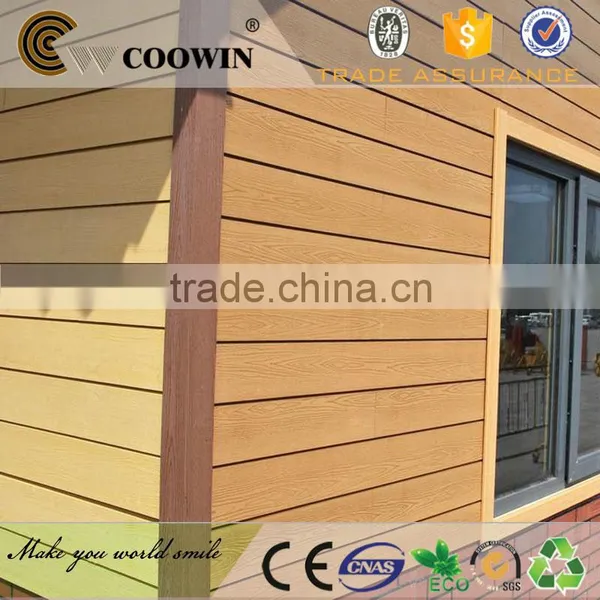 Wood Effect Wood Plastic Composite WPC Wall Cladding photo-3