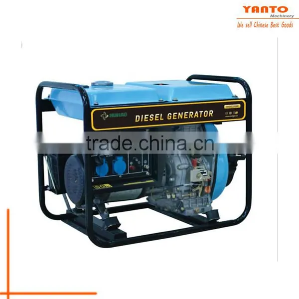 JJDE6500E High Quality Yanto Single Cylinder Diesel Generator Set Diesel Generator photo-4