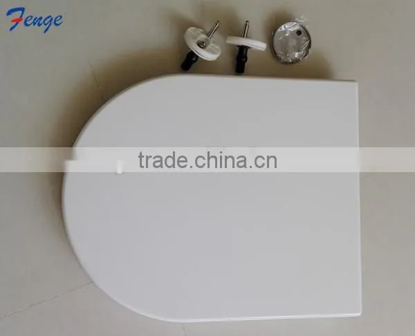 FENGE Square Duroplast Toilet Seat Removable Toilet Lids photo-2