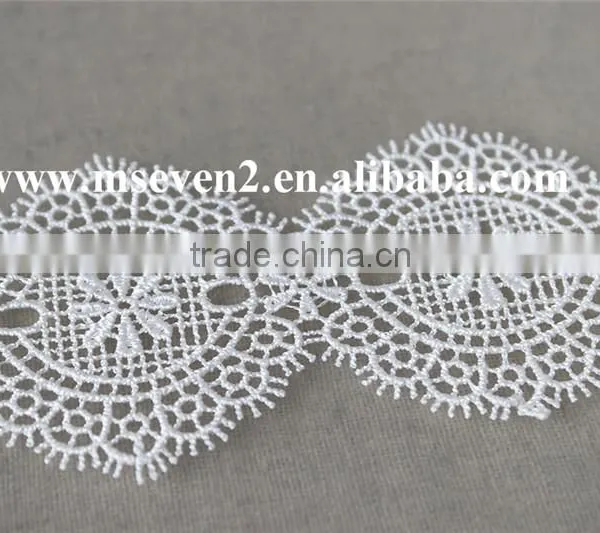 Classical Fashion Polyester Lace Trim Net Embroidery Lace Trimdecorative Lace Trim photo-2