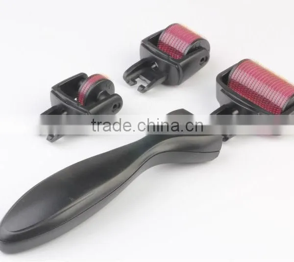 NL-301 Wholesale Price 3 in 1 Derma Roller With High Quality Gold Micro Needles Salon Products photo-5