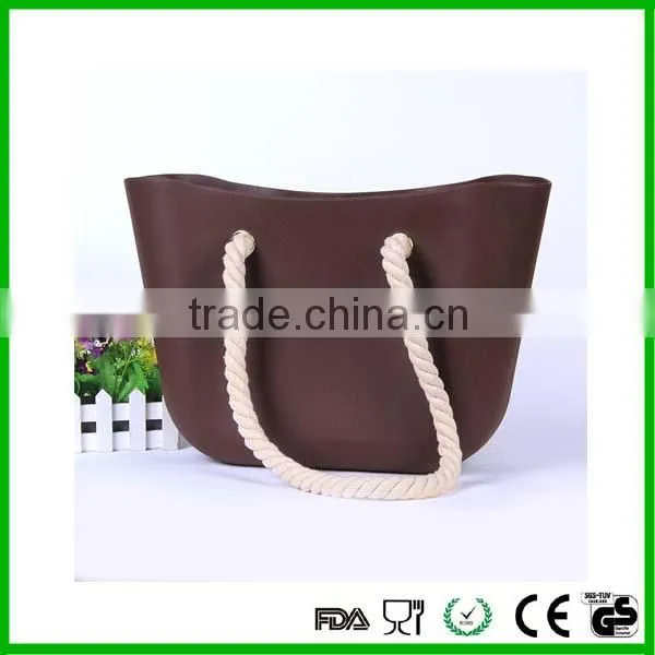 2016 High Quality Silicone Lady Custom Handbag for Sale photo-3