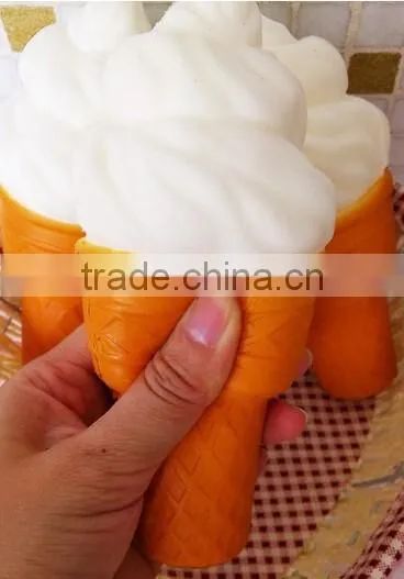 High Quality Top Imitation Artificial KFC Ice Cream Cone Fake Food Model Crafts- Yiwu Sanqi Crafts Factory photo-6