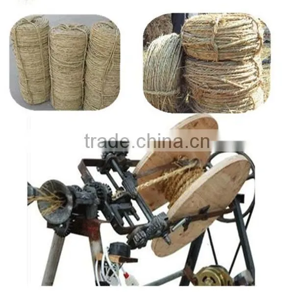 New Condition Easy Operation Wheat Straw Hay Band Spinning Machine photo-2