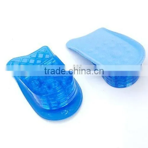 Silicone Height Increase Insoles /Shoe Lifts Half Elevator Insoles/silicone shoe pads for Men Women