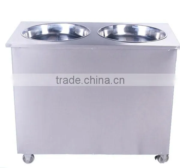 Hot Sale Fry Ice Cream Machine With Flat Table With Cheap Price photo-4