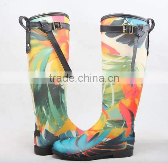 2016 New Design Fashionable Downspout PVC Boots photo-2