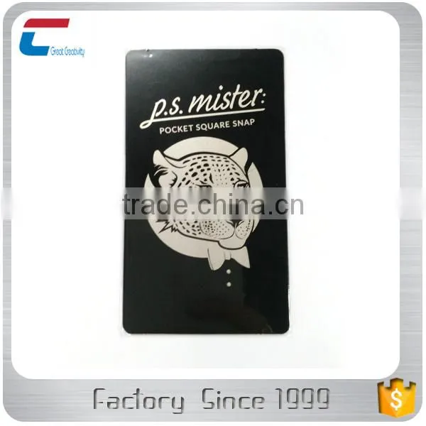 Customized Matte Black Laser Stainless Steel Metal Card photo-2