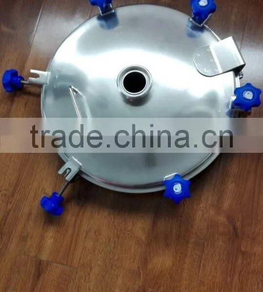 Hot Sale Sanitary Stainless Steel YAF Rectangular Manhole Cover for Tank photo-5