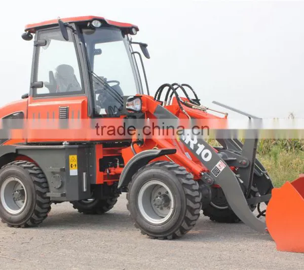 New ER10 CE Tractor Mini Wheel Loader With Quick Hitch for Sale photo-5