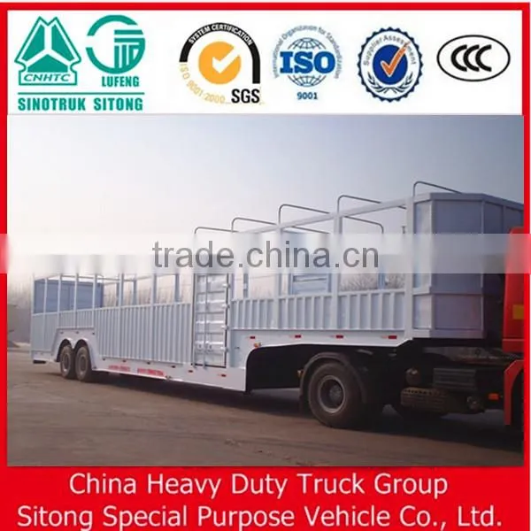 3 Axle Car Transport Semi Trailer and Truck for 6-10 Cars photo-5