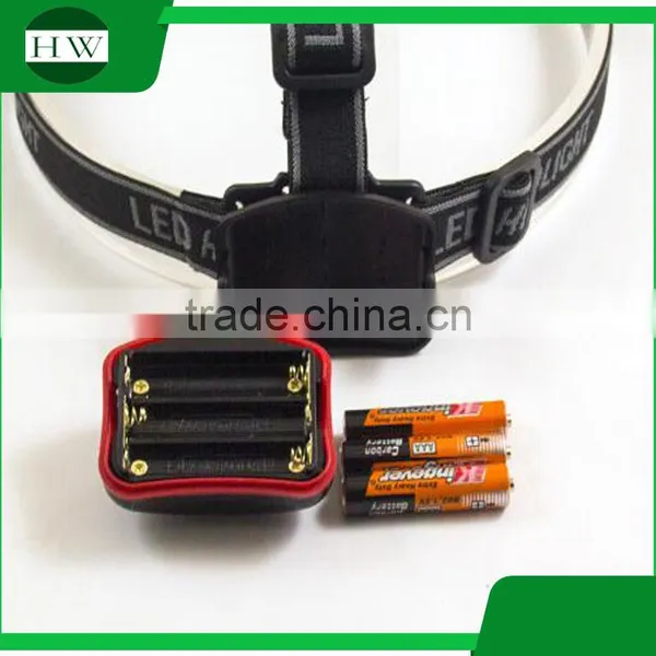 180 Lumen AAA Battery 3w Metal and pc Shell High Brightness COB LED Head Light Headlamp With Waterproof photo-2