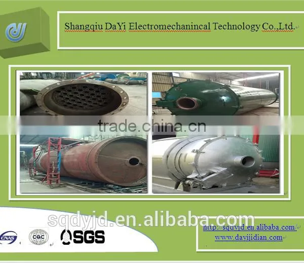 DAYI Automatic Feed, Enclosed Slag,Safe and Efficient Waste Plastic Refining Equipment, Tire Pyrolysis Plant photo-2