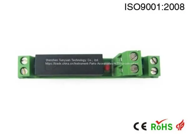 DIN Rail 0-5V/0-10V/4-20mA/0-20mA Current Voltage (I/V, I/I, V/I, V/V) Signal Isolation Transmitter photo-3