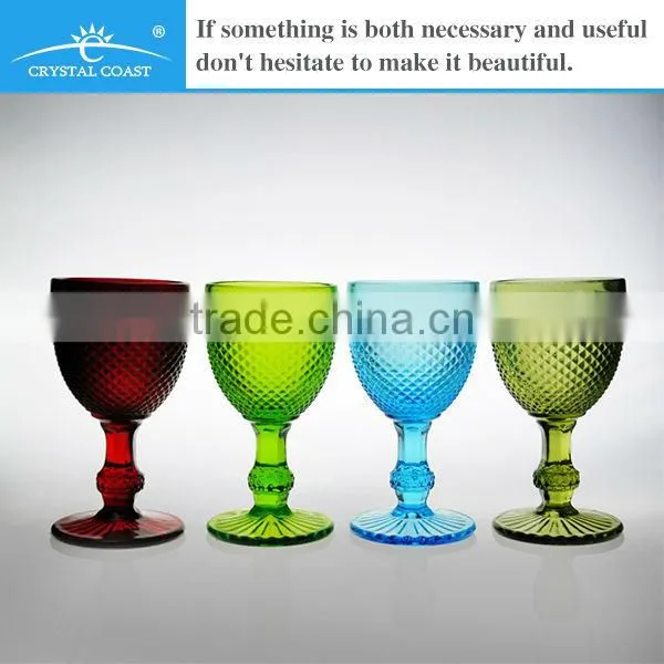 Elegant Wedding Colorful Glass Champagne Flute photo-2