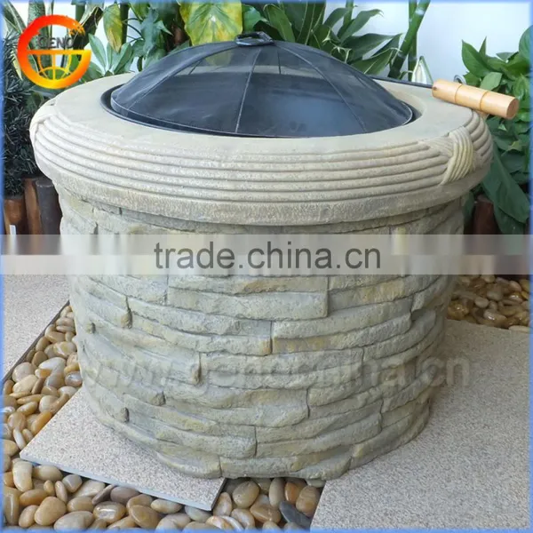 Wonderful Warming Garden Clay Fire Pit photo-5