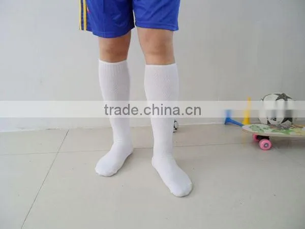 Hot Sale Breathable Plain Striped Soccer Socks photo-6