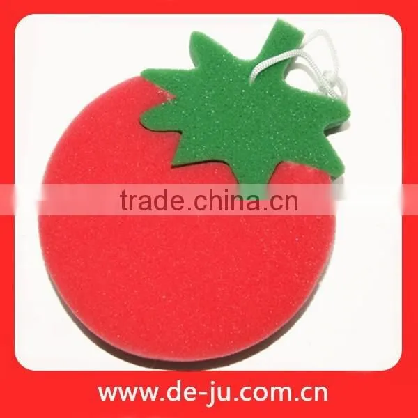 Red Strawberry Lovely Soft Cheap Cleaning Bulk Sponge photo-5