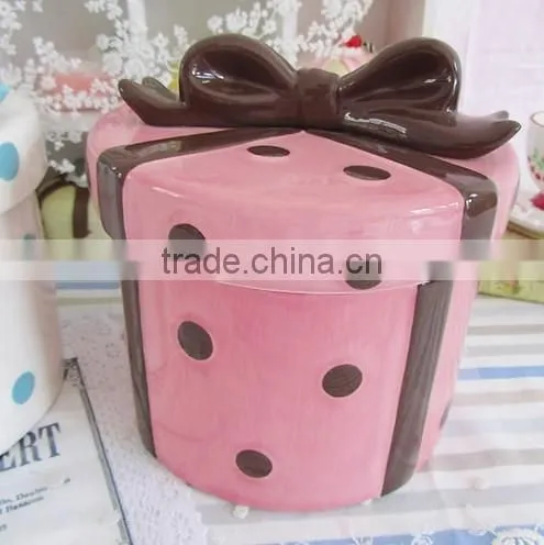 Wedding Decora Ceramic Mini Suitcase Gift Box photo-3