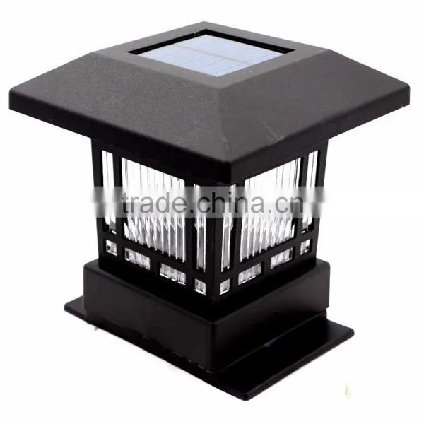 2PK 20 Lumens Solar Fence Post Cap Lights photo-3