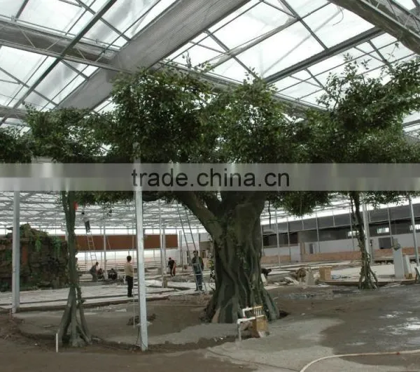 Artificial Banyan Tree Indoor Decoration New Styles/design Customized Artificial Ficus Tree photo-2