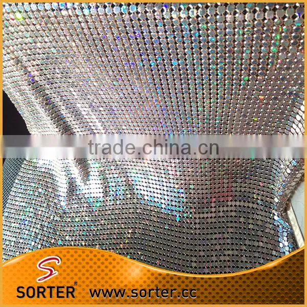 High Quality Metal Sequin Fabric Bedroom Curtains photo-5