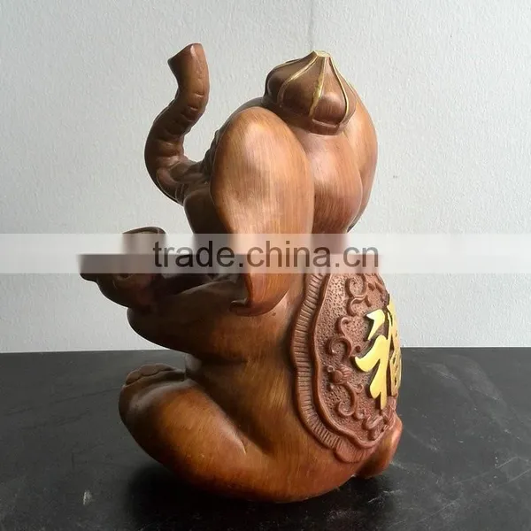Resin Small Elephant Mascot Decoration photo-3