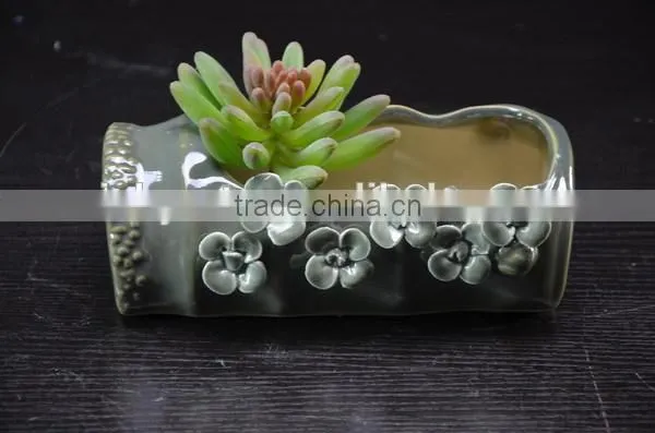 Factory Ceramic Handmade Flower Pot for Garden Plant Decoration photo-5