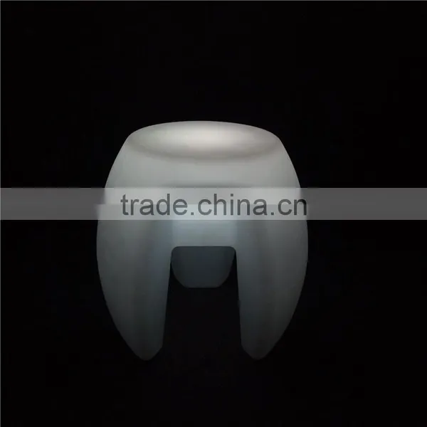 LED Garden Furniture 40*40*40cm Lighting up Garden Short Chair With Remote Controller photo-4