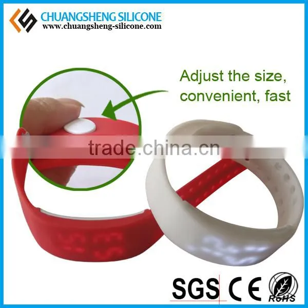 Outdoor Sports Accessory Silicone Bracelet Pedometer, Sleep Monitor photo-2