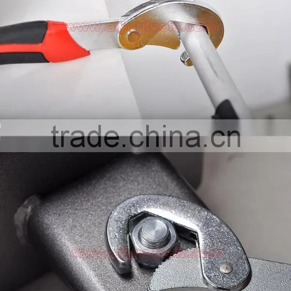 2pcs Adjustable Quick Snap and Grip Wrench Universal Wrench Set photo-5
