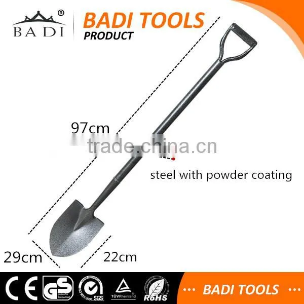Professional-Grade Ergonomic Round Point D Shape Handle Garden Shovel With Powder Coating photo-2