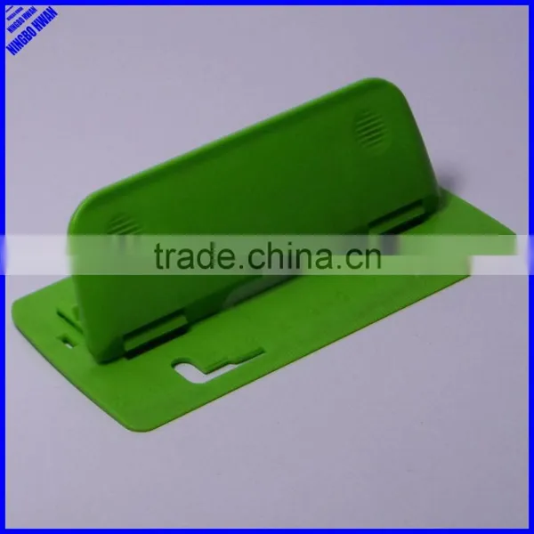 Office Cheap Colorful Portable Plastic Hole Punch Flat photo-2