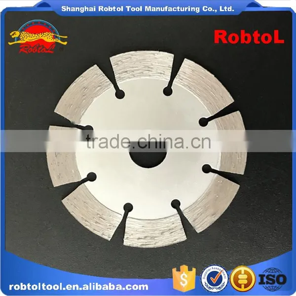 4" 14mm High Segmented Diamond Saw Blade Angle Grinder Circular Cutting Disc Disk Wheel Universal Stone Brick Block Concrete photo-2