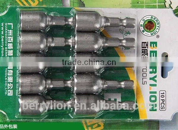 Berrylion Strong Magnetic Nut Socket 42L 8mm 10mm 12mm 13mm Nut photo-6