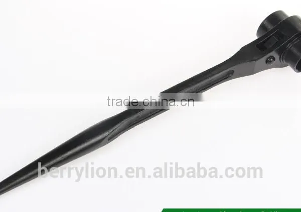 Berrylion Rat-Tail Ratchet Wrench 24-27 Ratchet Wrench Black Rat-tail Wrench photo-5