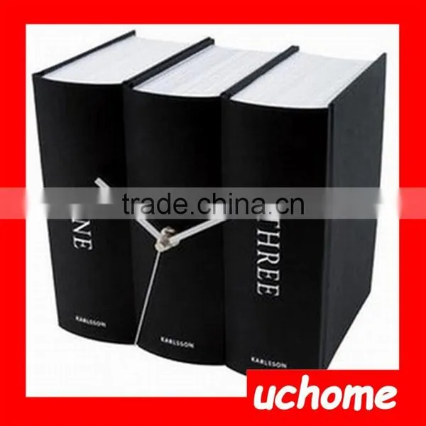 UCHOME Fashion Decorative Book Shape Digital Table Clock, Novetly Design Living Room Reading Book Clock photo-2