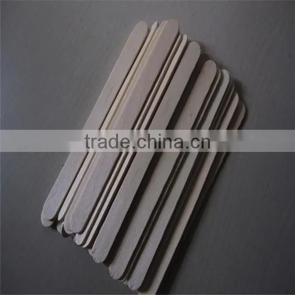 Birch Wooden Round Edge Eco Friendly Popsicle Sticks photo-3