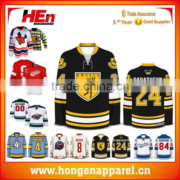 Top Quality Uniform Custom Funny Hockey Jersey photo-4