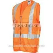 ZX Workmans Vest With Reflective Tape photo-2