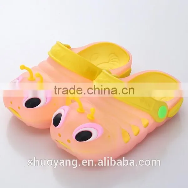 Shuoyang 2017 New Fashion Cute Sandals Summer Children Baby Slippers Animal Cartoon Style EVA Child Shoes Slipper photo-3