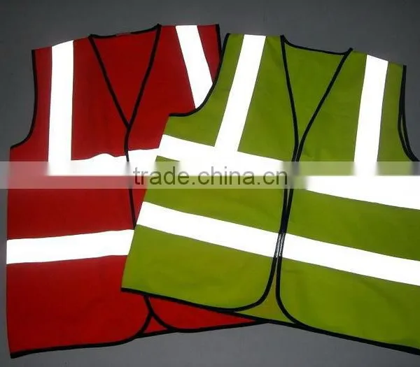 Wholesale Printing Logo Cheap Low MOQ Orange Yellow Green Safety Mesh Traffic Reflectors Incident Vest 3M Reflective Tank Top photo-4