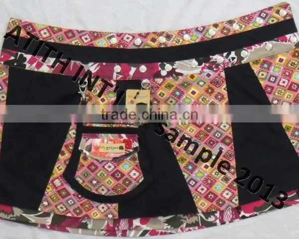 100% Cotton Women Lady Skirt photo-3