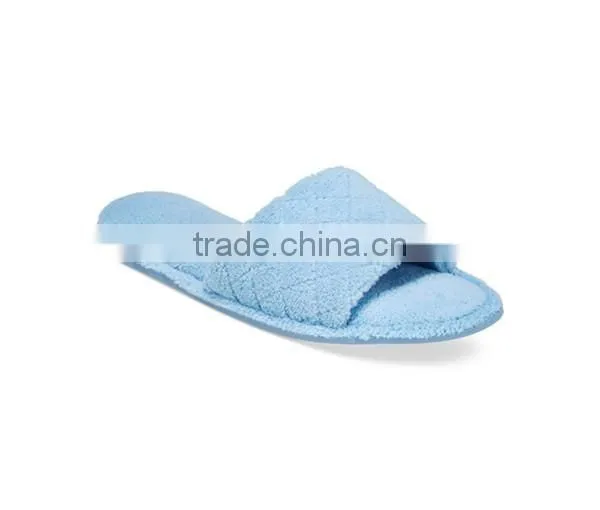 160425 Open-Toe Memory Foam Sole Scuff Man Slippers