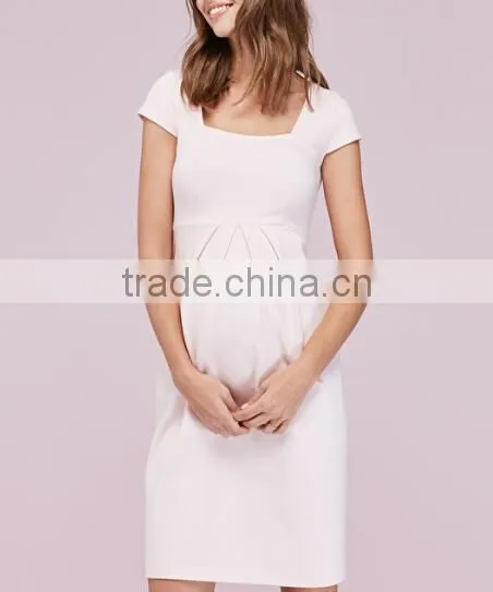 New Ladies Fashion Maternity Dress 2017 Design Pregnant Clothes Manufacturers photo-2