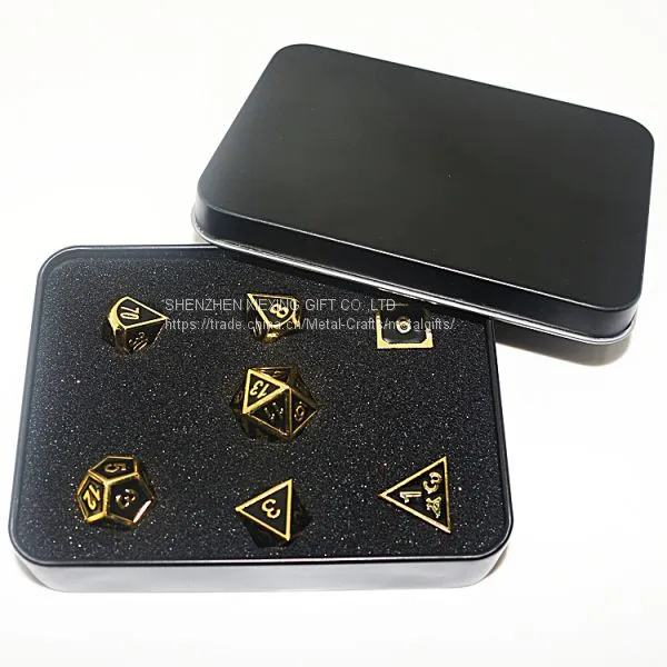 Large Custom Made Triple Metal Deluxe Dice Game
