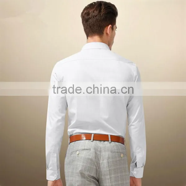 2015 100%cotton Latest Wholesale Mens Dress Shirts photo-5