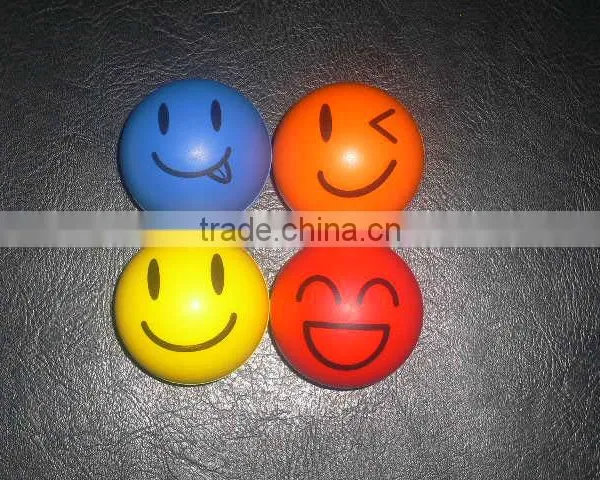 PU Foam Ball PU Smiling Stress Ball photo-2