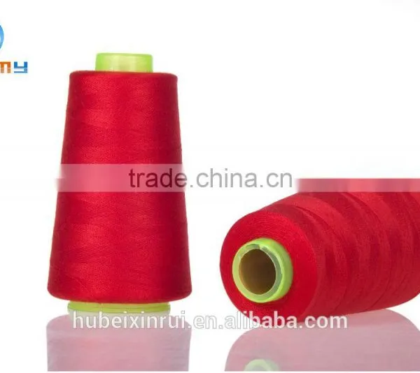100% Polyester Sewing Thread 402 3000m Cone Weight 10g 40g photo-3