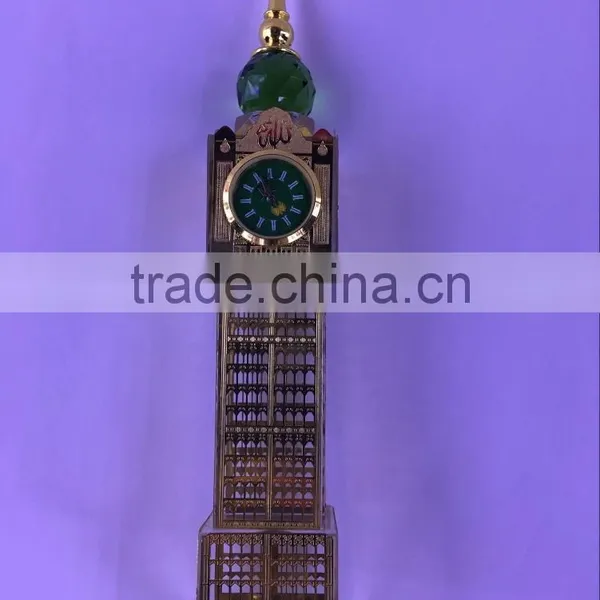 Crystal Makkah Clock Tower For Islamic Gift Ramadan Gift JC-D007 photo-4